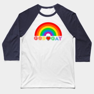 God Loves Gays Baseball T-Shirt